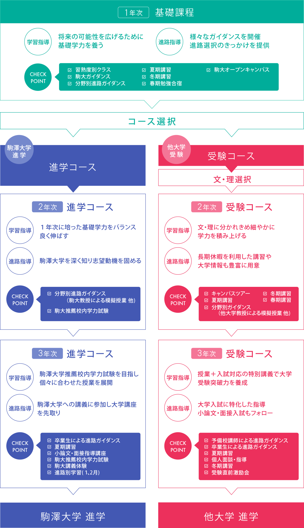 3年間の教育プログラム